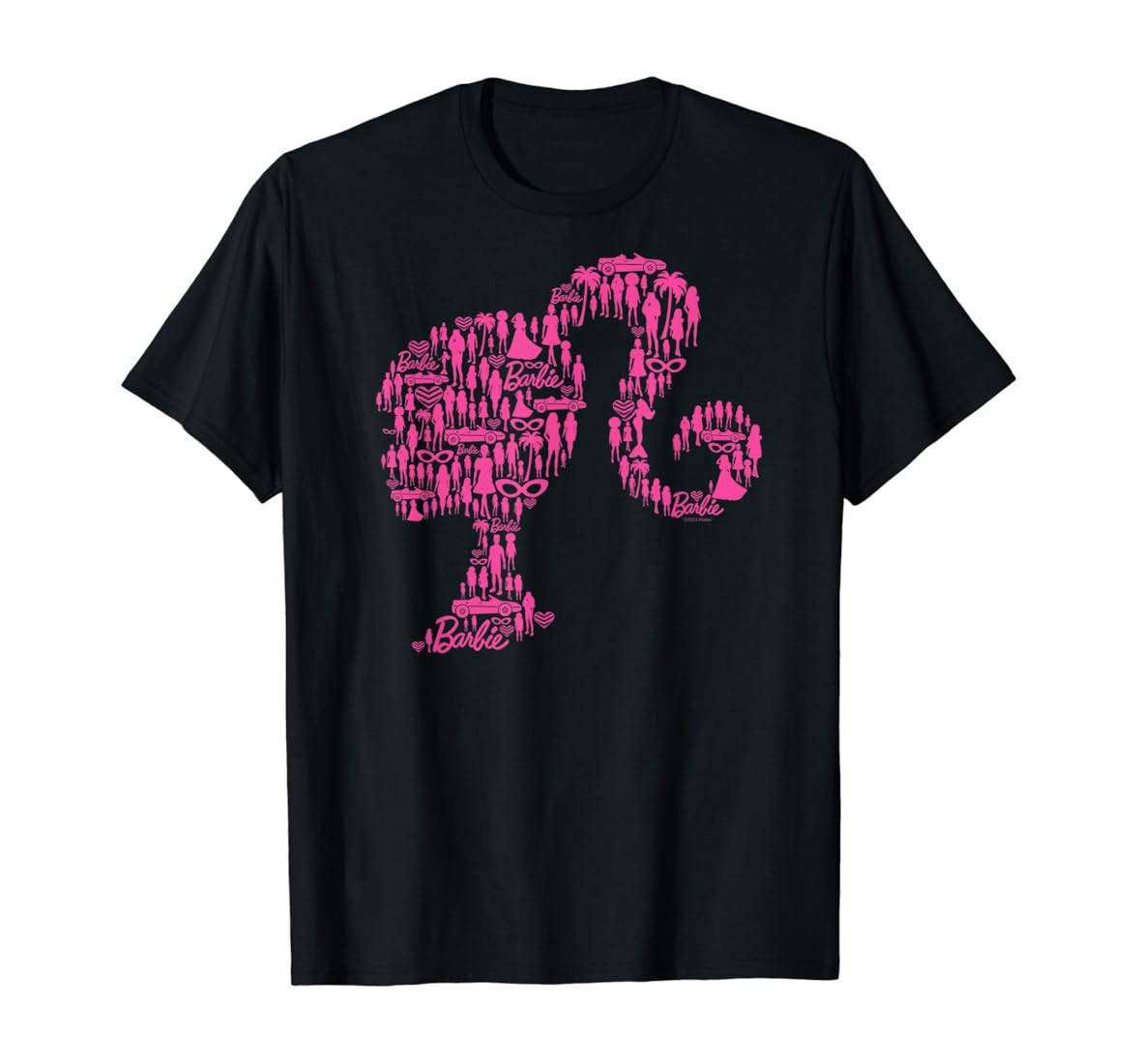 Barbie - Barbie Lifestyle Silhouette T-Shirt | Amazon (US)