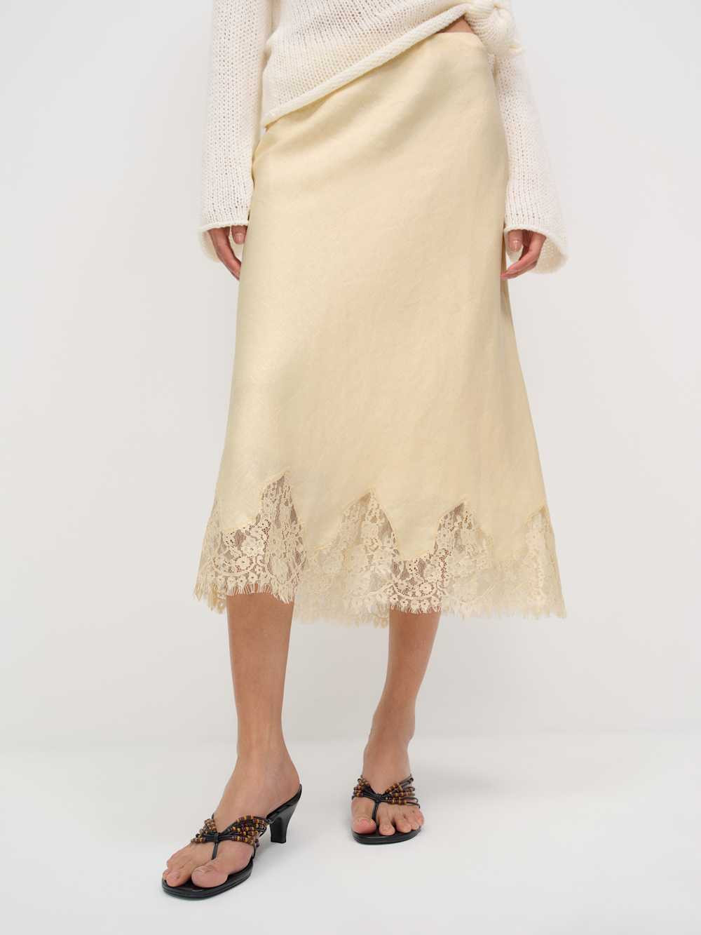 Carolina Linen Skirt | Reformation (Global)