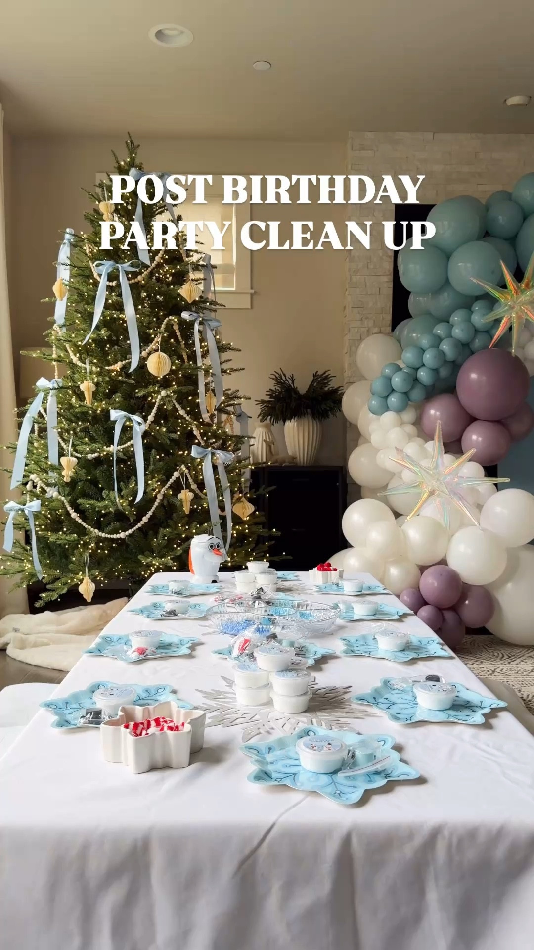 POST-PARTY CLEANUP 🧹✨After hosting 50+ guests, the floors definitely needed some love. The powerful @dreame.usa L50 Ultra handled the cleanup so I could focus on everything else - putting dishes and getting the house back in order 🙌🏼 Use code XMASL50U for an extra holiday discount!🎄#dreame #dreameL50Ultra #dreamerobotvacuum

Tablecloth, chairs, blue ribbon, candle, candle holder, balloons, snowman kit, Christmas tree, beads, bracelets, rug, tree skirt, garland, paper decorations 

#LTKHome #LTKvlog #LTKHoliday