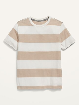 Softest Short-Sleeve Striped T-Shirt for Boys | Old Navy (US)