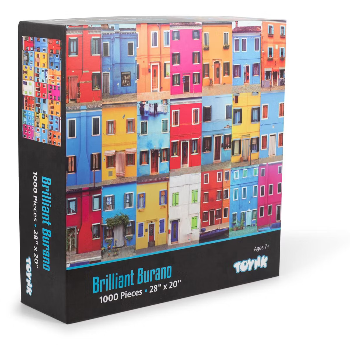 Toynk Brilliant Burano Island Venice, Italy Puzzle | 1000 Piece Jigsaw Puzzle | Target