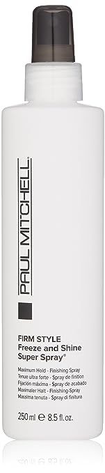Paul Mitchell Freeze and Shine Super Hairspray, Maximum Hold, Shiny Finish Hairspray, For Coarse ... | Amazon (US)