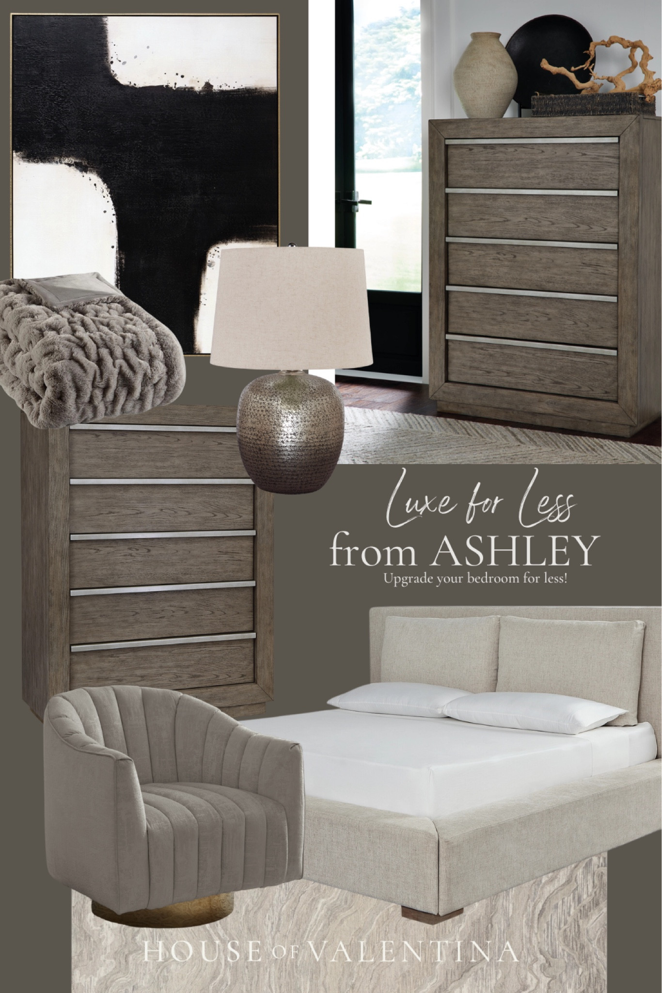 Look at this bedroom! This room is gorgeous and truly Luxe for LESS!!

@ashleyofficial #ad #ashleypartner#ashleyfinds #myashleyfinds

#LTKStyleTip #LTKHome