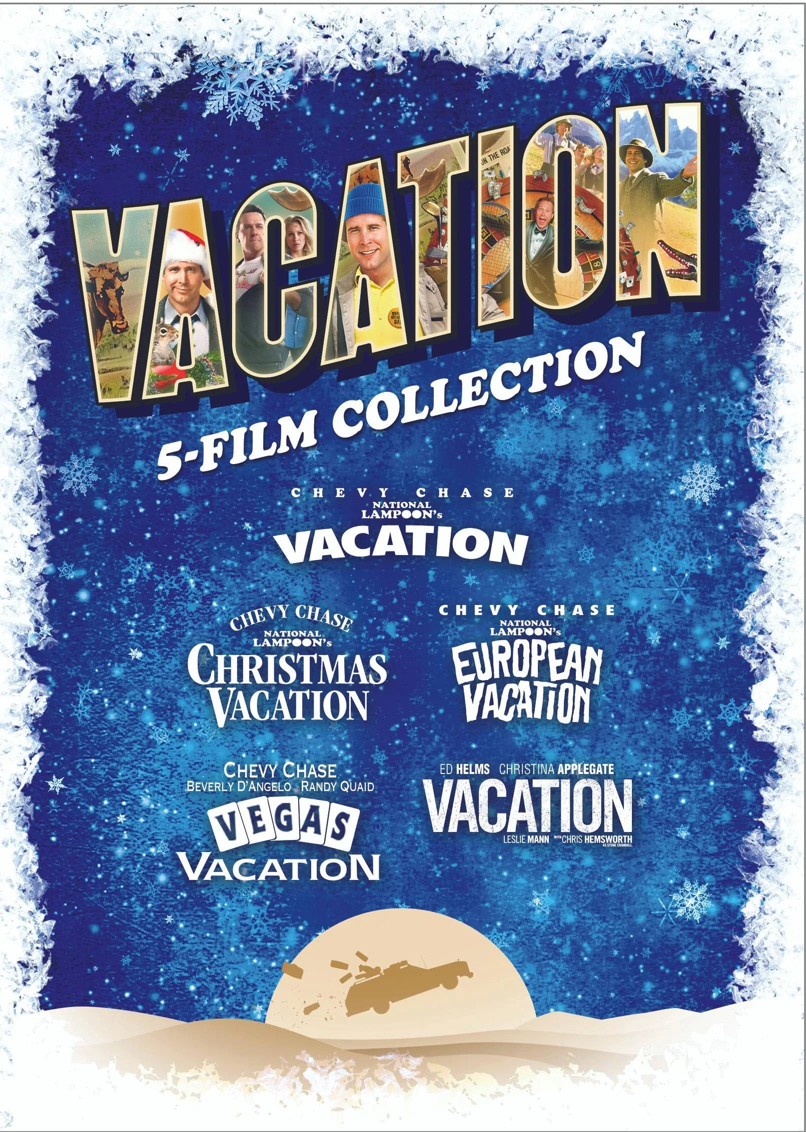Vacation 5-Film Collection (Vacation / European Vacation / Christmas Vacation / Vegas Vacation / ... | Walmart (US)