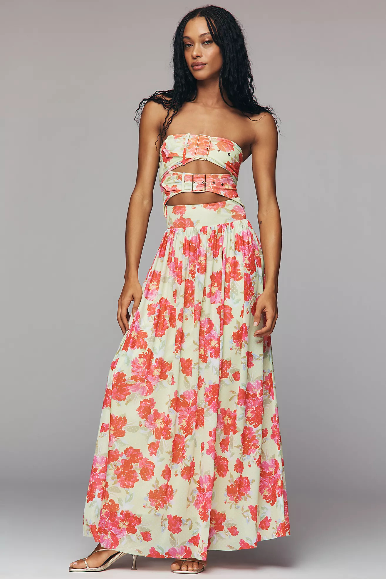 AFRM Khalid Strapless Maxi Dress | Anthropologie (US)