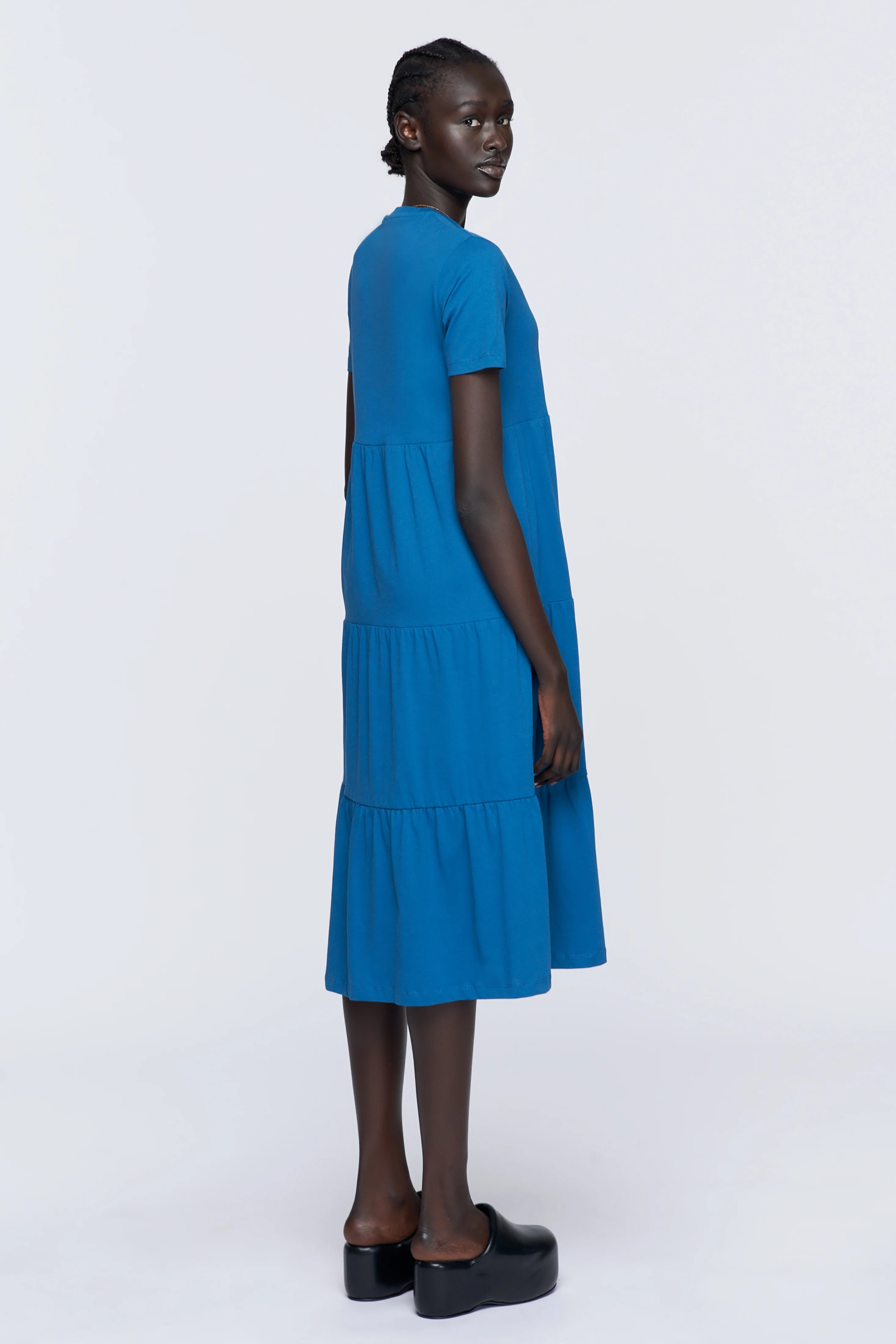 Midi-Tiered Babydoll Dress | Kotn