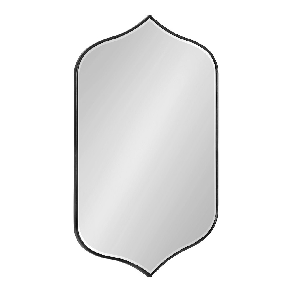 20"" x 32"" Tyla Framed Wall Mirror Black - Kate & Laurel All Things Decor | Target