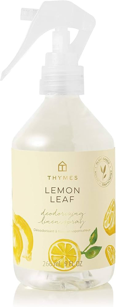Thymes Linen Spray - 9 Fl Oz - Lemon Leaf | Amazon (US)