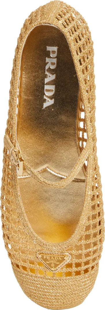 Crochet Mary Jane Flat (Women) | Nordstrom