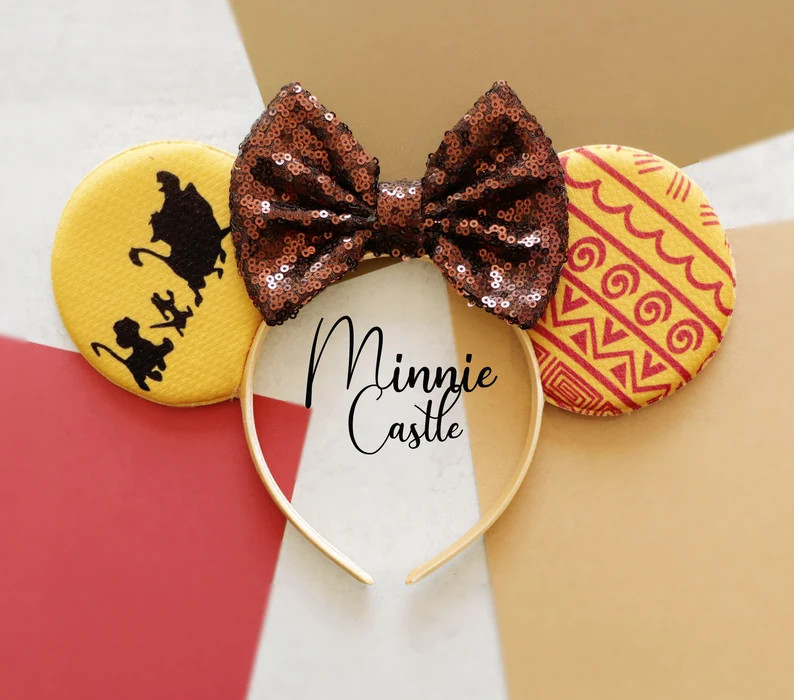Lion King Simba Mouse Ears Lion King Minnie Ears Lion King | Etsy | Etsy (US)