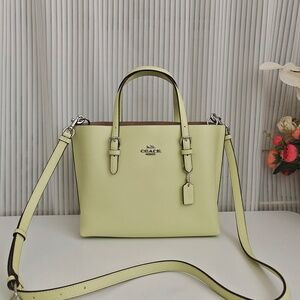 New COACH MOLLIE SMALL TOTE 25 PEAL LIME C4084 $328 | Poshmark