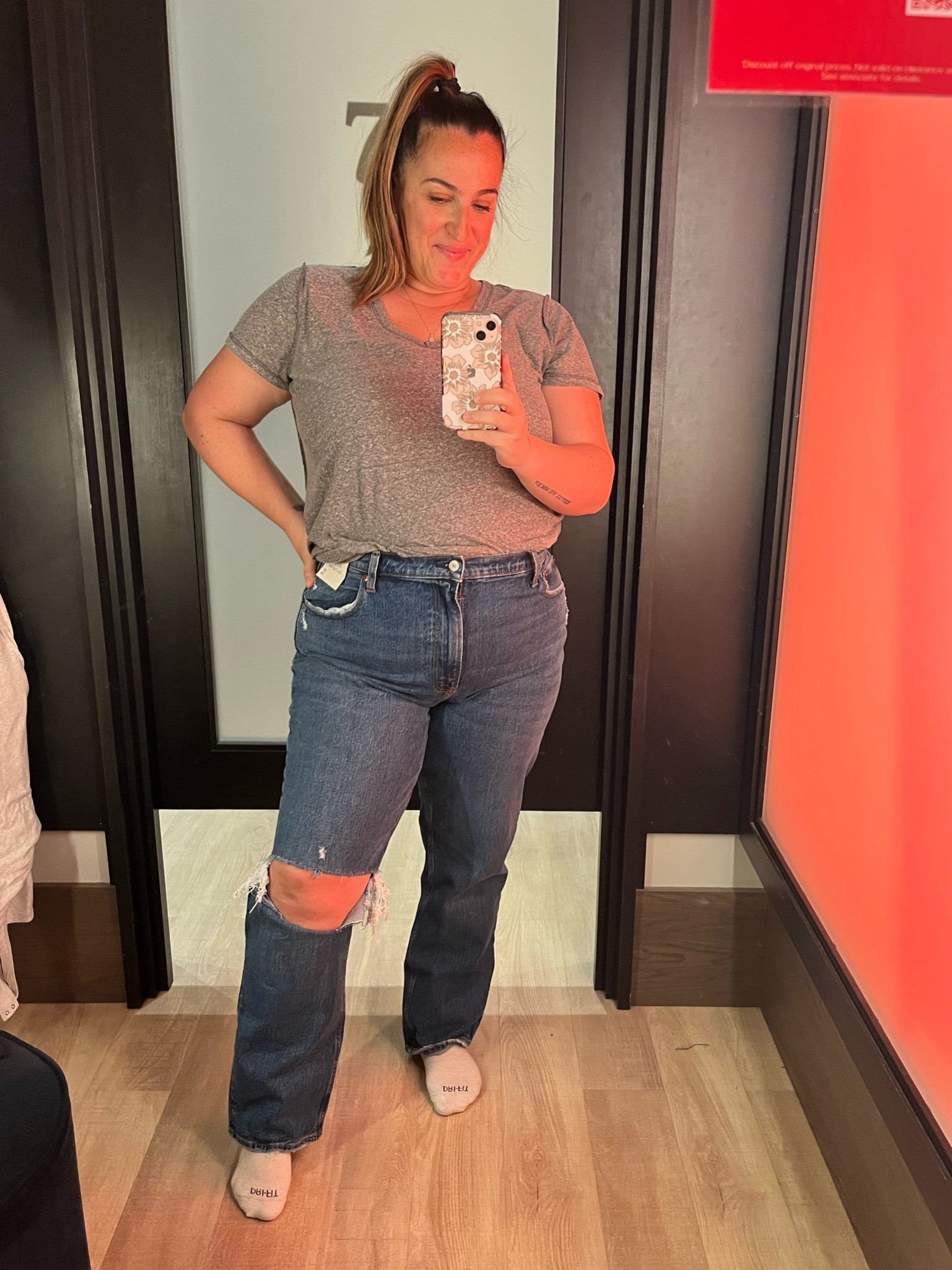 90s Straight high rise jeans from Abercrombie. I sized up to a 33!

#LTKsalealert #LTKCyberweek #LTKcurves