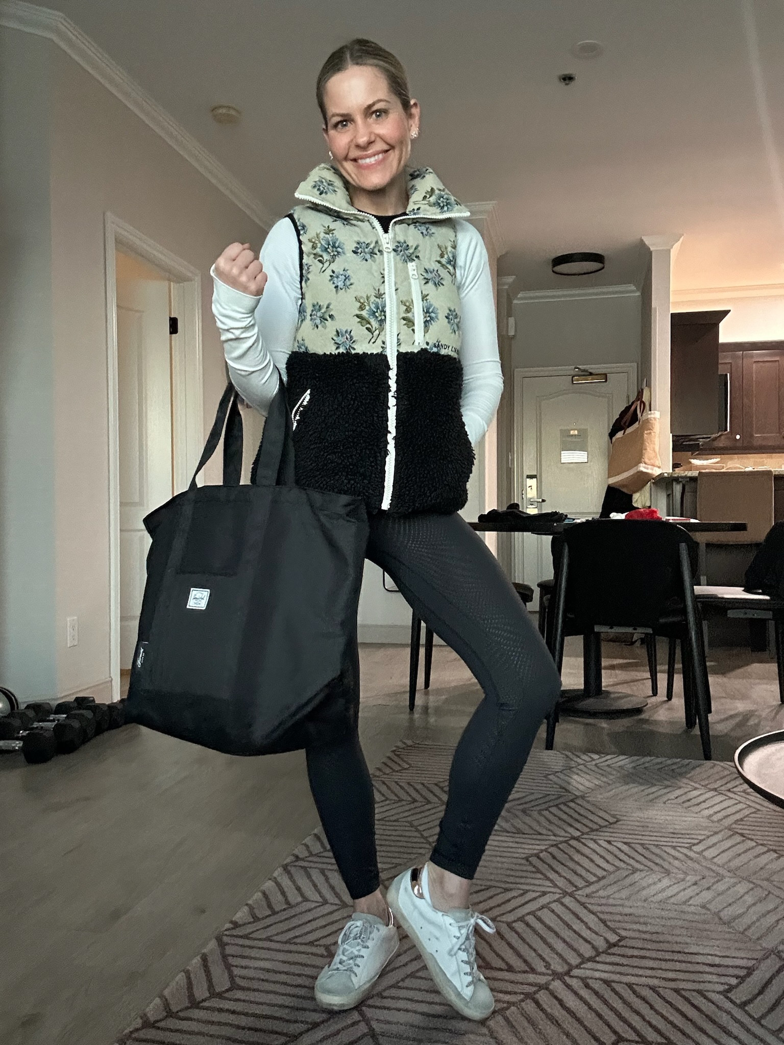 Running errands on a chilly day! 
Vest is no longer available so linking similar items below!

#LTKfitness #LTKstyletip #LTKSeasonal