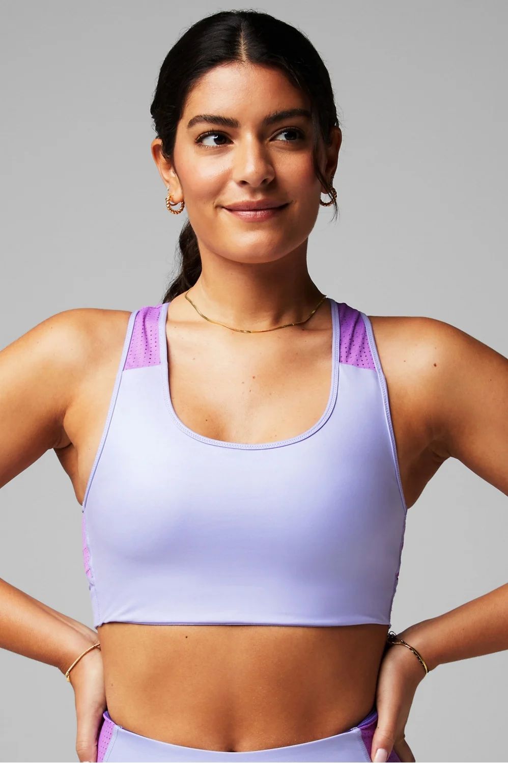 Motion365+ Shine Medium Impact Sports Bra | Fabletics - North America