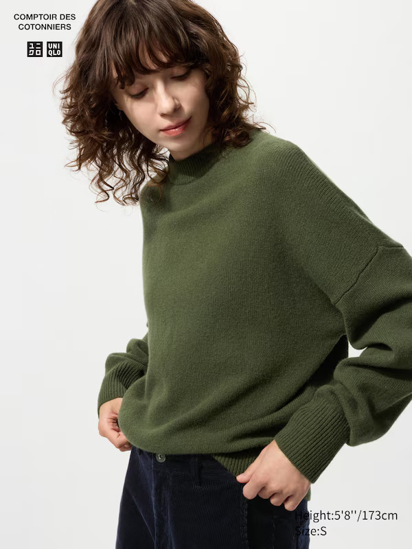 Lambswool Crew Neck Jumper | UNIQLO (UK)