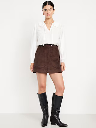 Mini Corduroy Skirt | Old Navy (US)