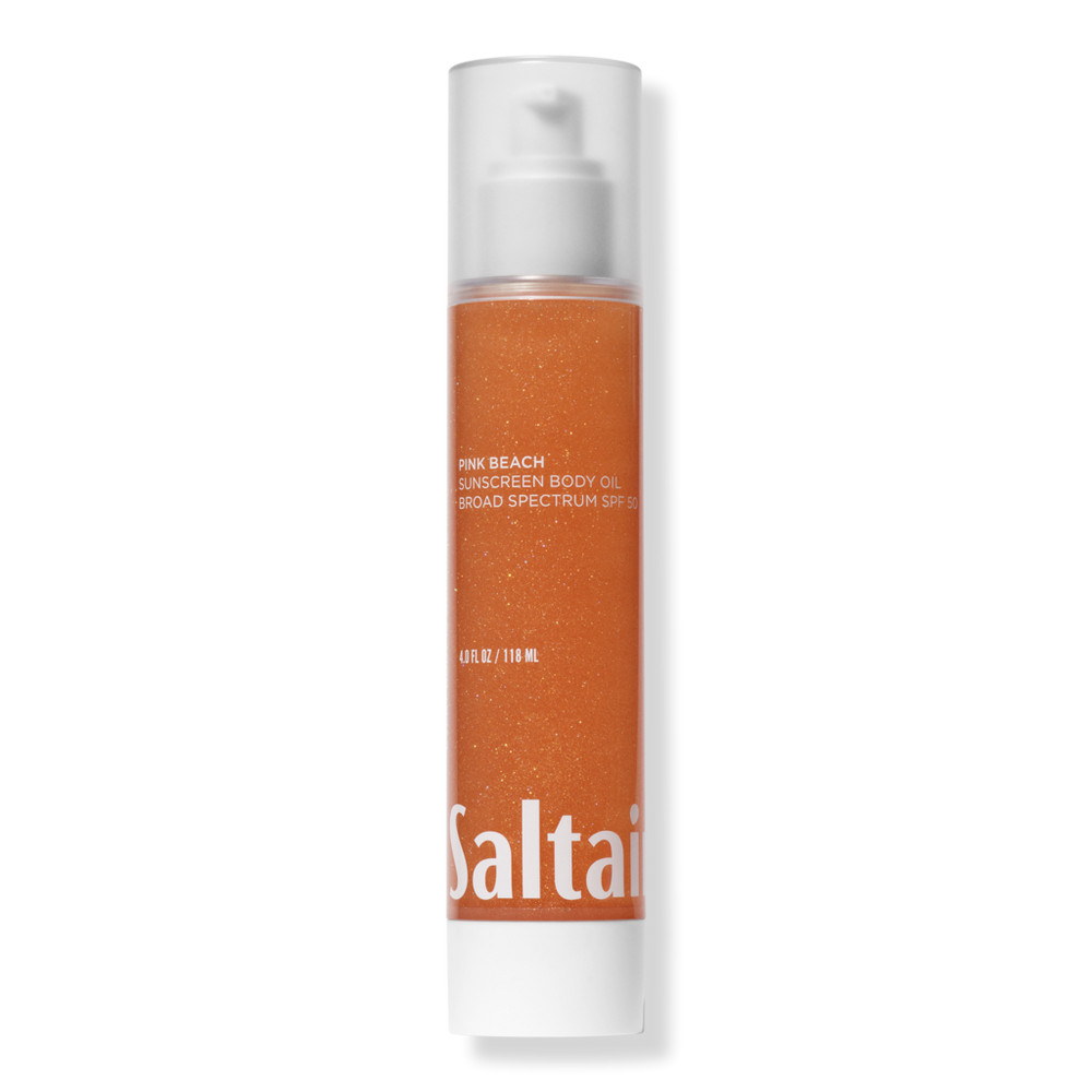 Saltair Sunscreen Body Oil Broad Spectrum SPF 50 - Pink Beach | Ulta