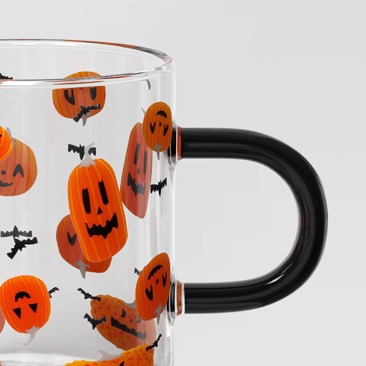 15.2 fl oz Glass Jack-o-Lantern Print Mug - Hyde and EEK! Boutique™ | Target