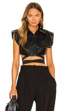 NONchalant Label Cinda Top in Black from Revolve.com | Revolve Clothing (Global)