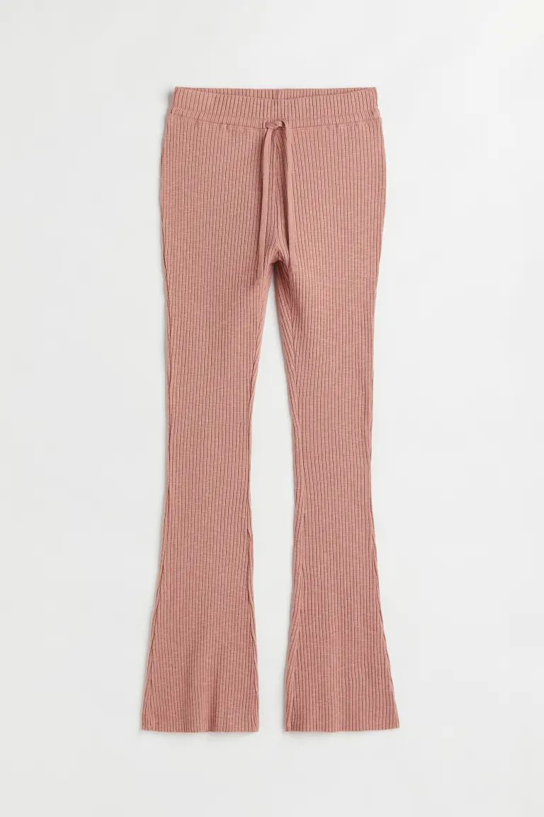 Ribbed Cotton Pants | H&M (US + CA)
