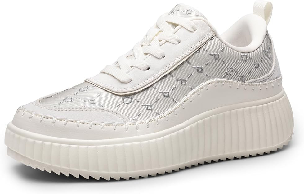 DREAM PAIRS Women's Casual Platform First Walker Shoe | Amazon (US)