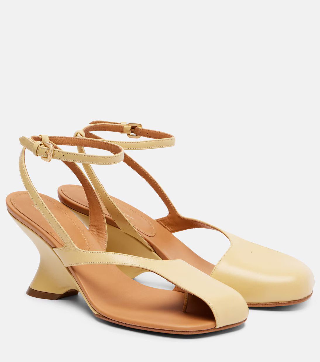 75 leather wedge sandals | Mytheresa (INTL)