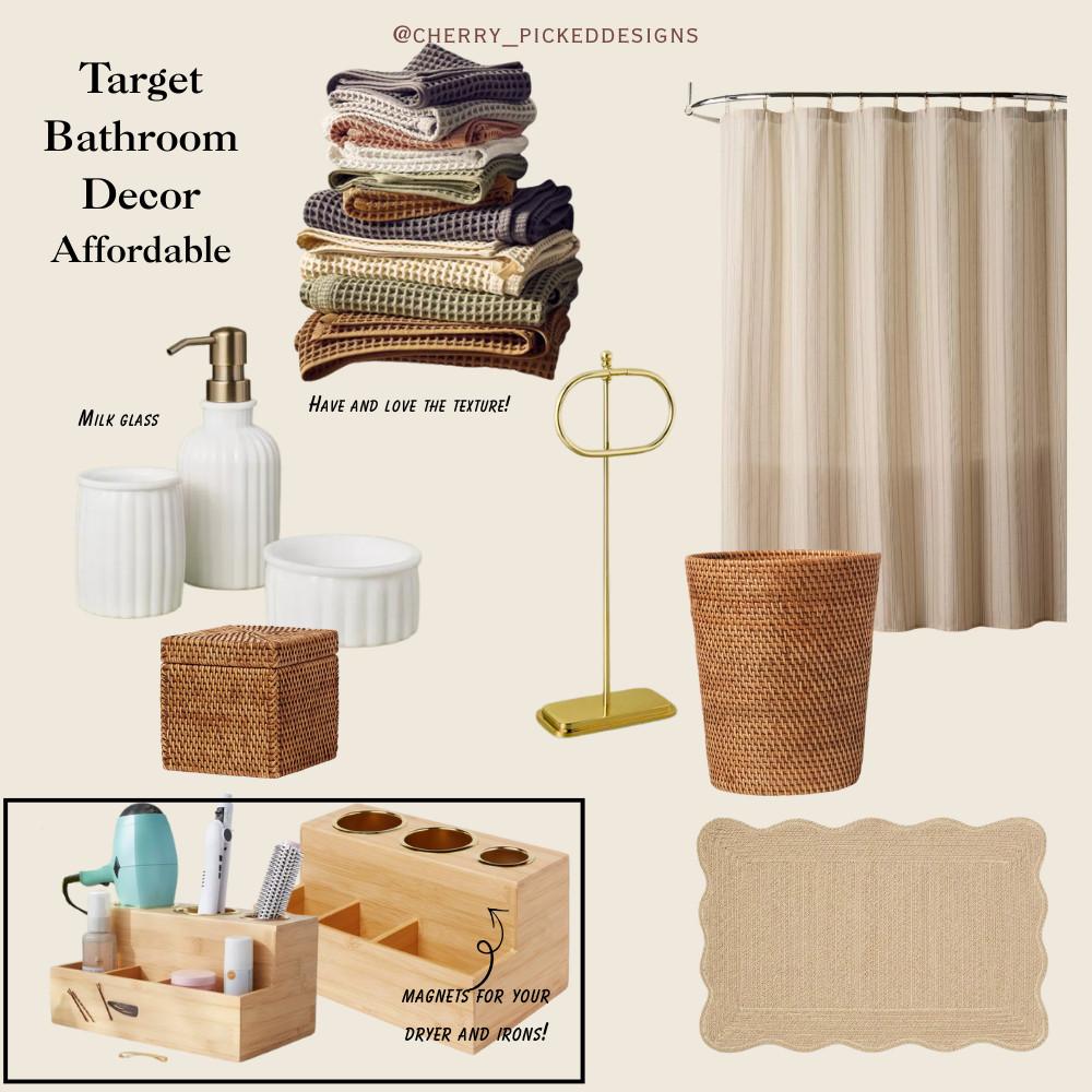 ☀️ Summer Bathroom Refresh Alert! ☀️ Ready for a light and airy bathroom vibe? I'm obsessed with these budget-friendly decor pieces I snagged at @Target. It's amazing how a few simple swaps can create such a fresh feel for summer! Click the link in my bio to shop all the exact items on my LTK profile @shop.ltk. Easy peasy bathroom upgrade! 💙🌿

 #SummerRefresh #BathroomInspo #TargetDecor #AffordableStyle #EasyHomeUpdates #LTKBathroom #TargetHome #SummerDecor #SpaAtHome #BudgetFriendlyDecor #NewHome  

 #LTKHome #LTKFindsUnder50 #LTKFamily