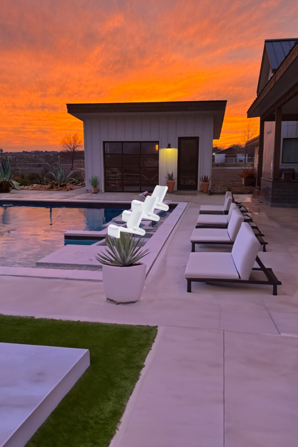 Dreaming up our pool landscaping!
