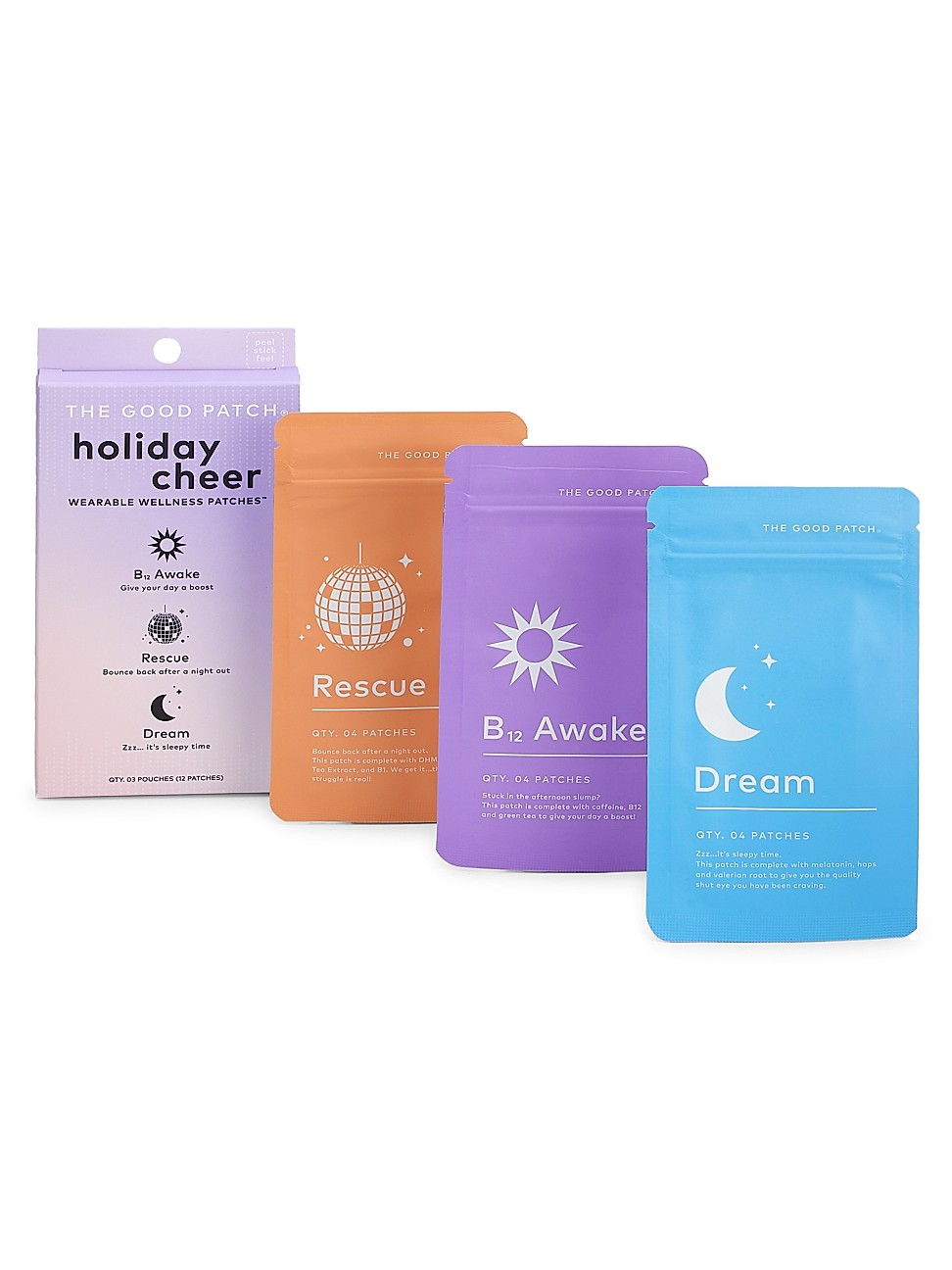 Women's Holiday Cheer Patches 3-Piece Set | Saks Fifth Avenue