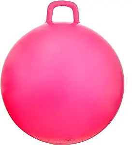 AppleRound Space Hopper Ball with Air Pump, 18in/45cm Diameter for Age 3-6, Kangaroo Bouncer, Hip... | Amazon (US)