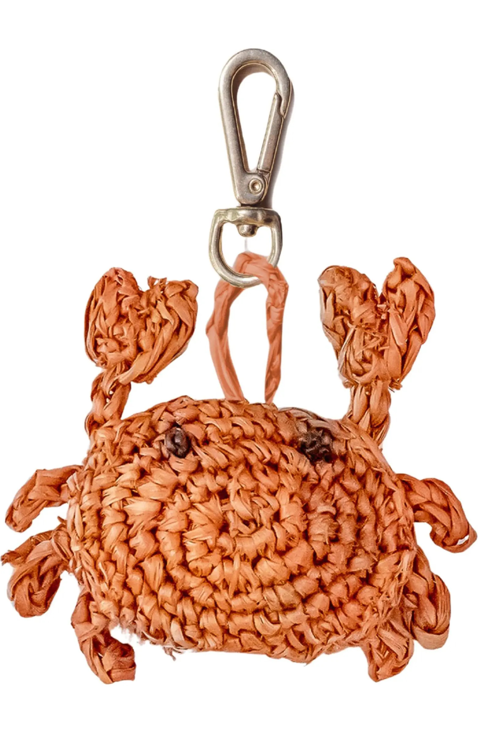 Crab Raffia Bag Charm | Nordstrom