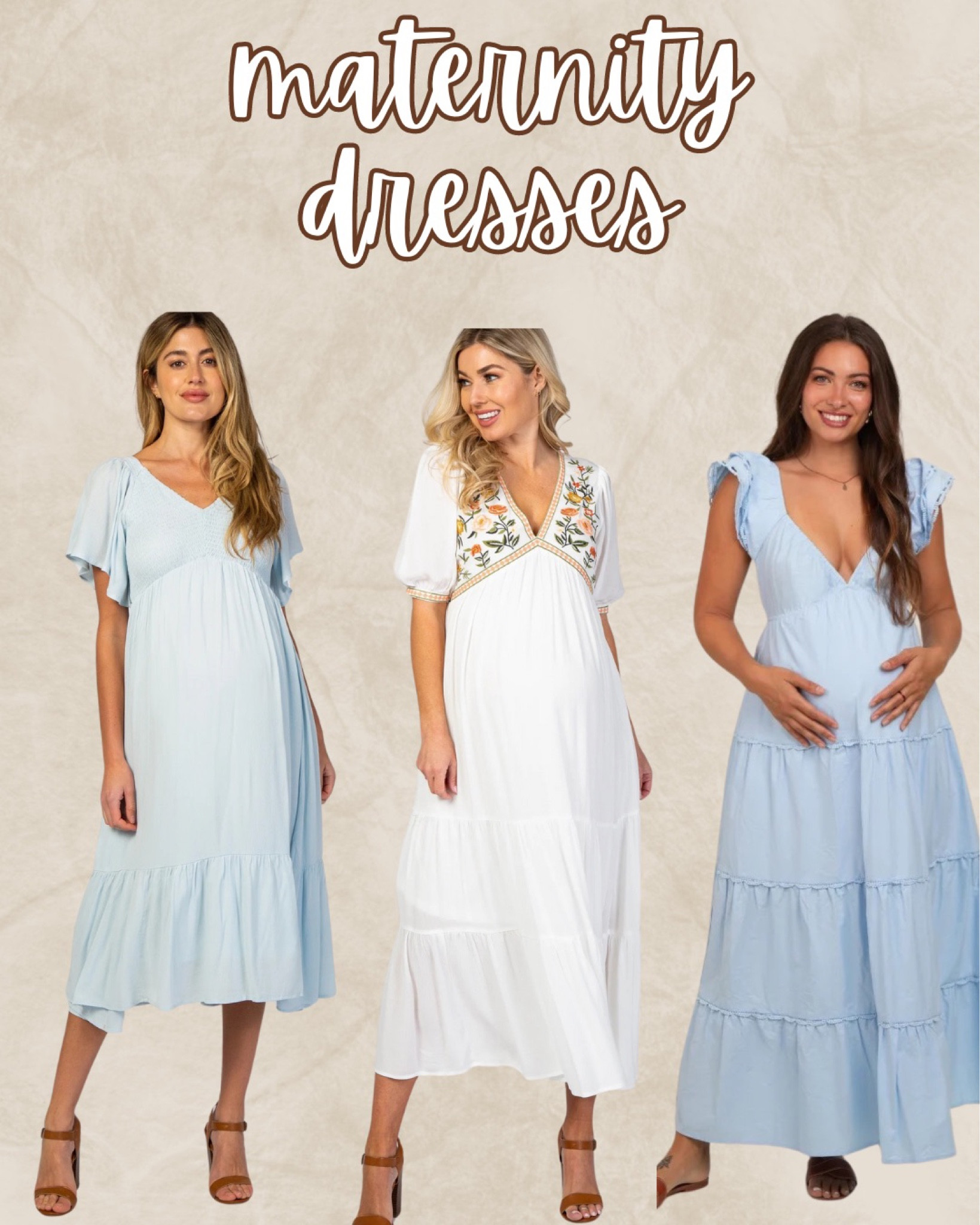 princess polly baby blue dress GivingHerStyle on LTK