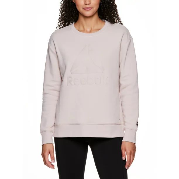 Reebok Women's Crew Neck Sweatshirt - Walmart.com | Walmart (US)