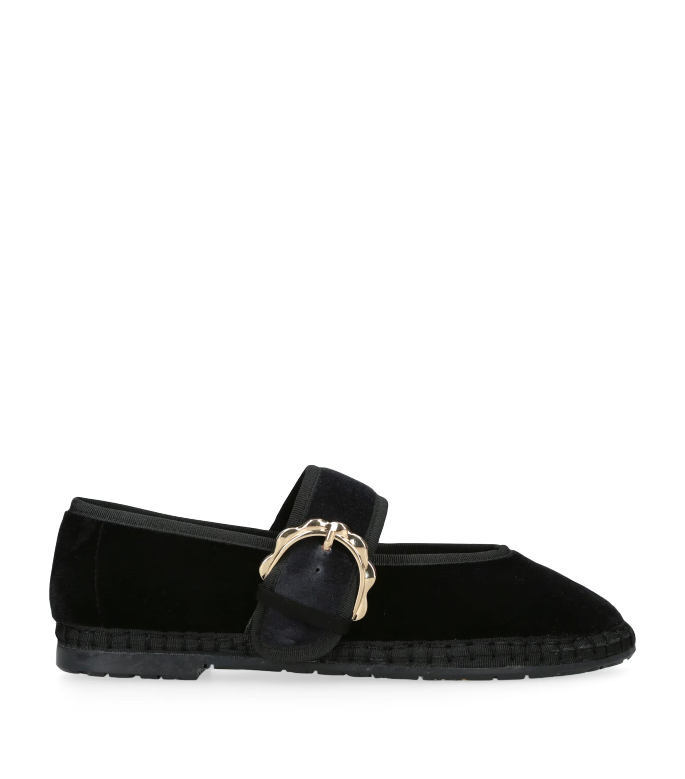 Flabelus Velvet Sophie Mary Janes | Harrods