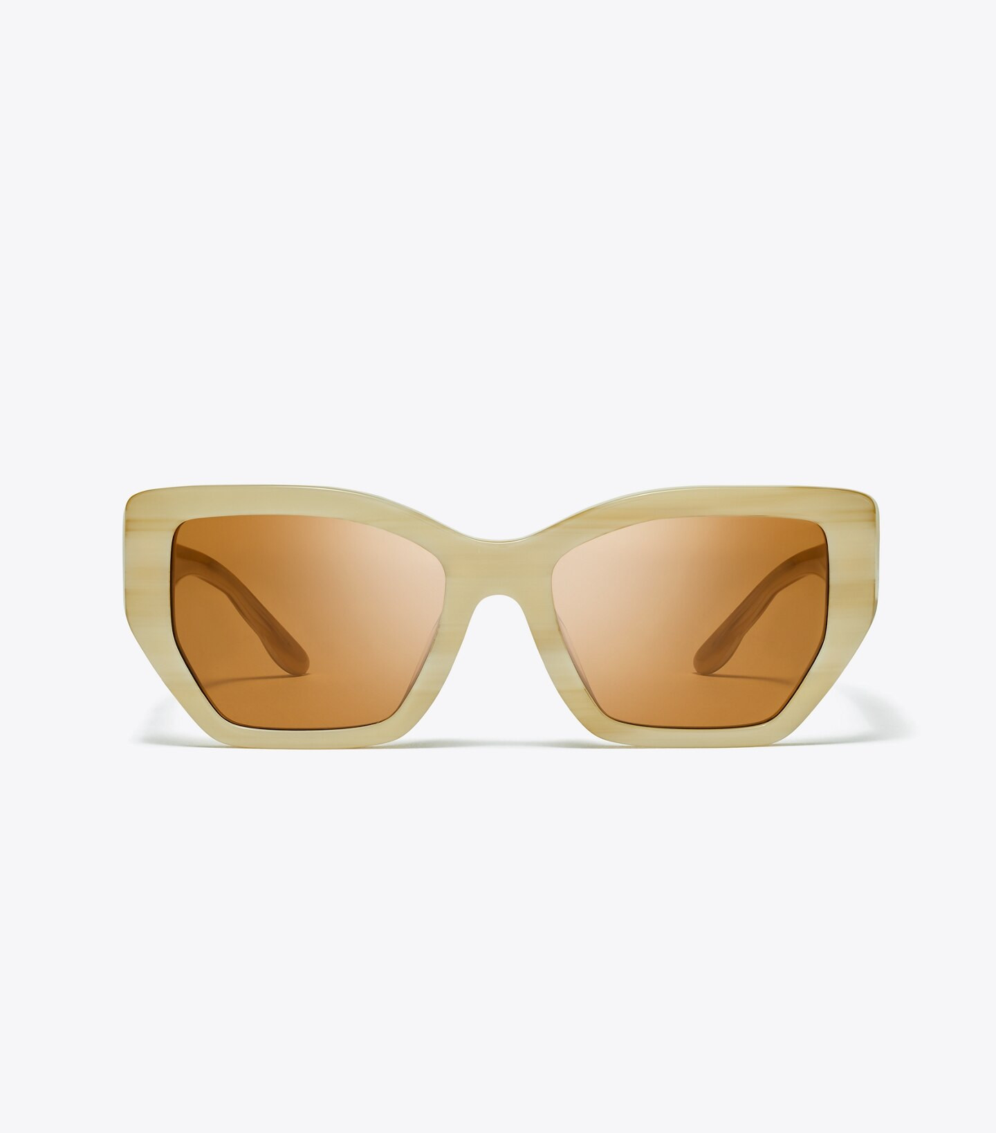 KIRA QUILTED OVERSIZED GEOMETRIC SUNGLASSES | Tory Burch (US)