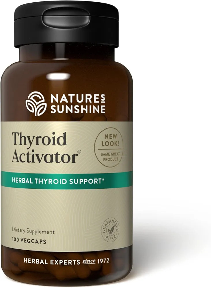 Nature's Sunshine Thyroid Activator 100 Capsules | Amazon (US)