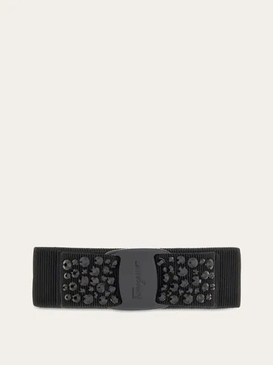 Vara bow Swarovski hairclip | Ferragamo