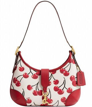 The Coach Originals Cherry Print Hamptons Hobo Shoulder Bag | Dillard's