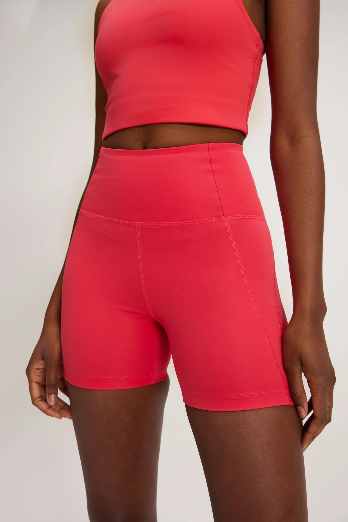 Geranium High-Rise Run Short | Girlfriend Collective
