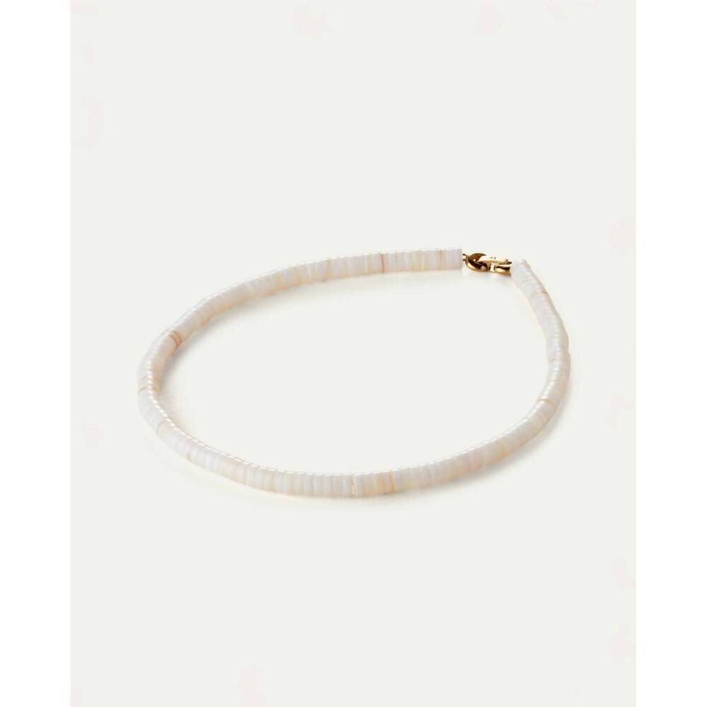 NEW JENNYBIRD women's odette collar necklace in gold shell | Poshmark