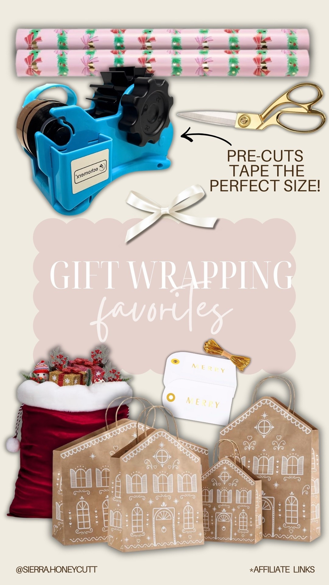 Gift wrapping favorites from Amazon!

Gift presents wrapping paper, fun unique, pink gingerbread gift tags, tape dispenser, wrapping hacks



#LTKSeasonal #LTKHoliday #LTKmomlife