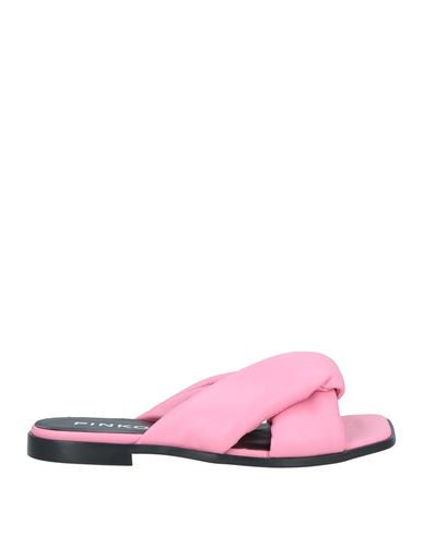 Pinko Woman Sandals Pink Size 9 Soft Leather | YOOX (US)