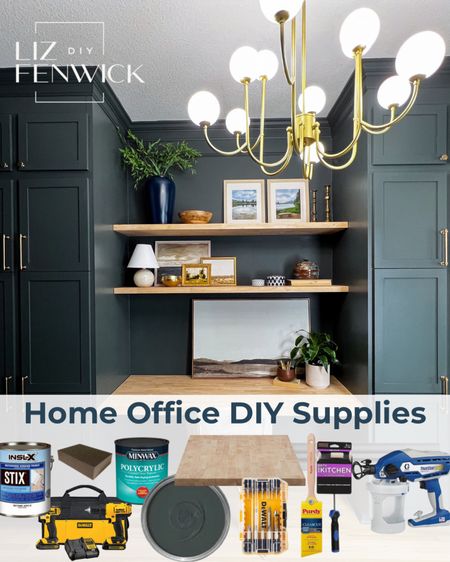 Recreate my home office with these awesome DIY supplies! I have linked nearly everything I used to DIY my space and so much of it is on sale now!

#LTKsalealert #LTKhome