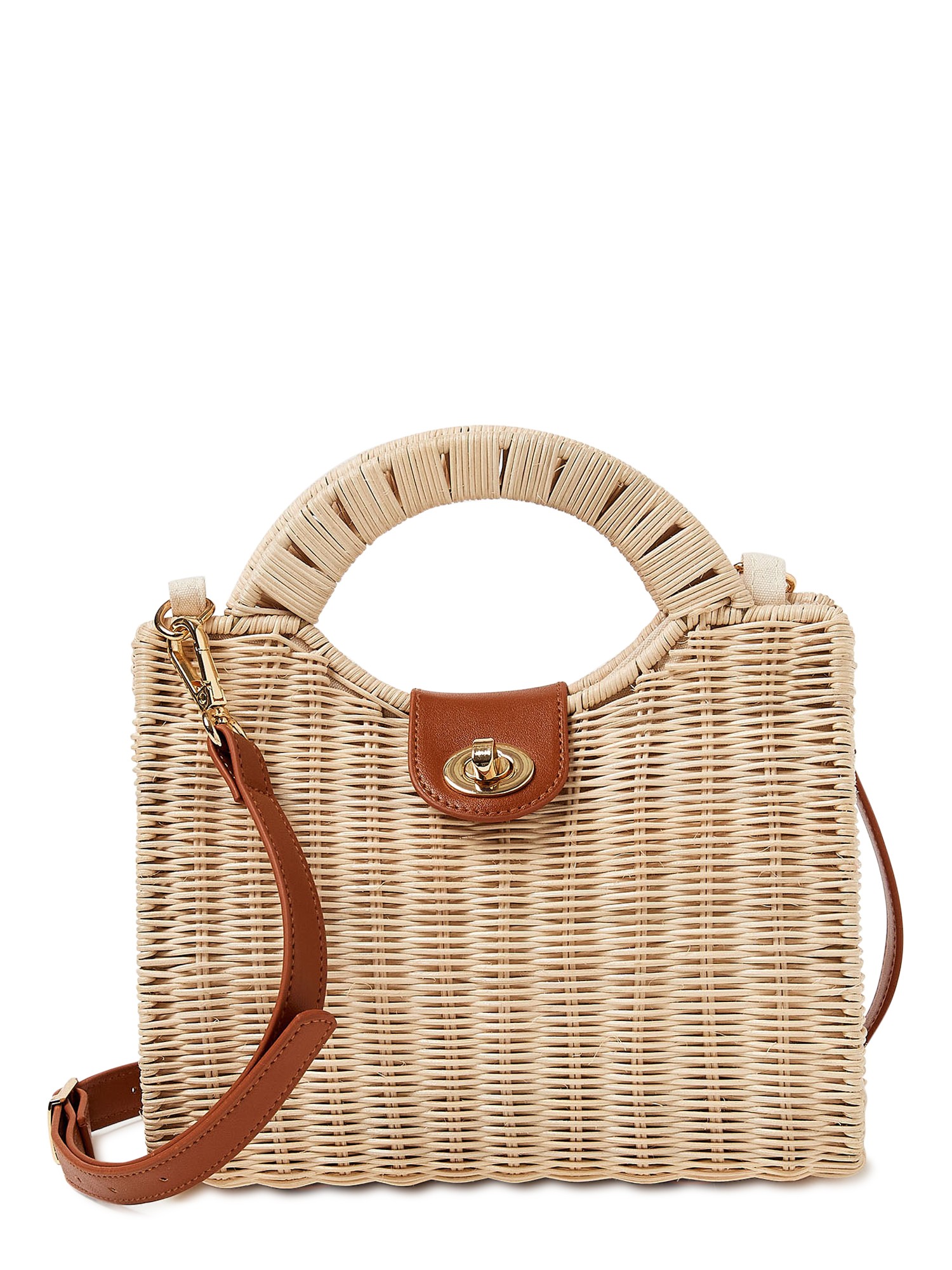 Nanette Lepore Women's Wicker Handbag | Walmart (US)