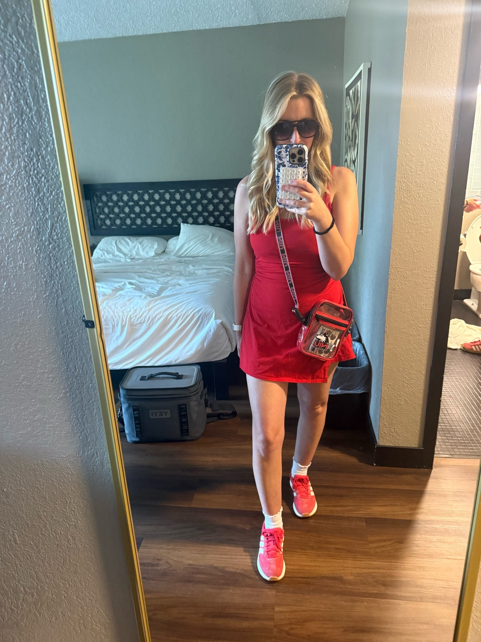 College Game Day fit - Red❤️ and Black🖤! Go NIU Huskies! Let’s tailgate.

#LTKgrwm #LTKootd #LTKdayinmylife