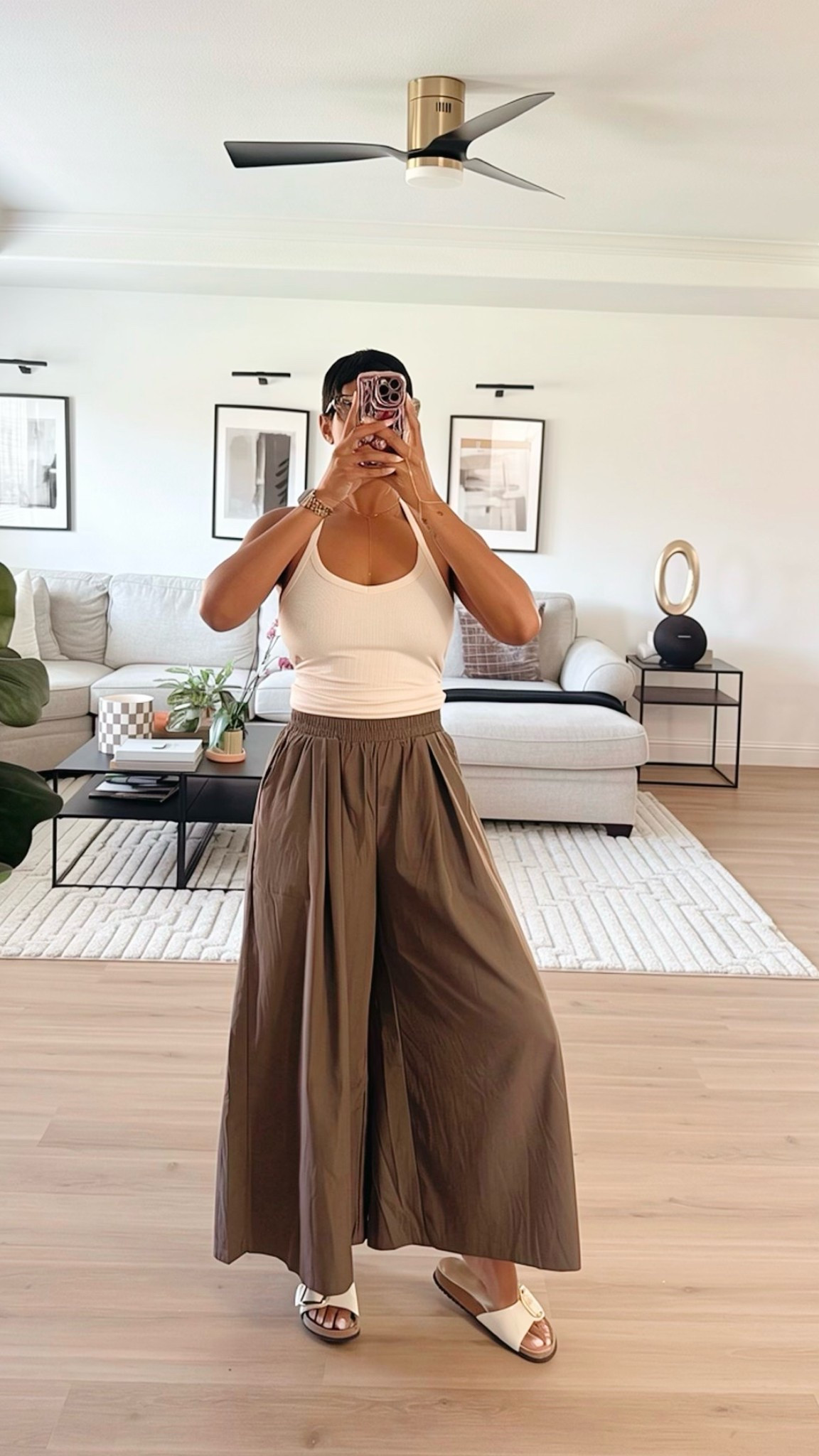 I’m 5’7 wearing my true size 
Top: small
Bottoms: 4

#LTKgrwm #LTKBeauty