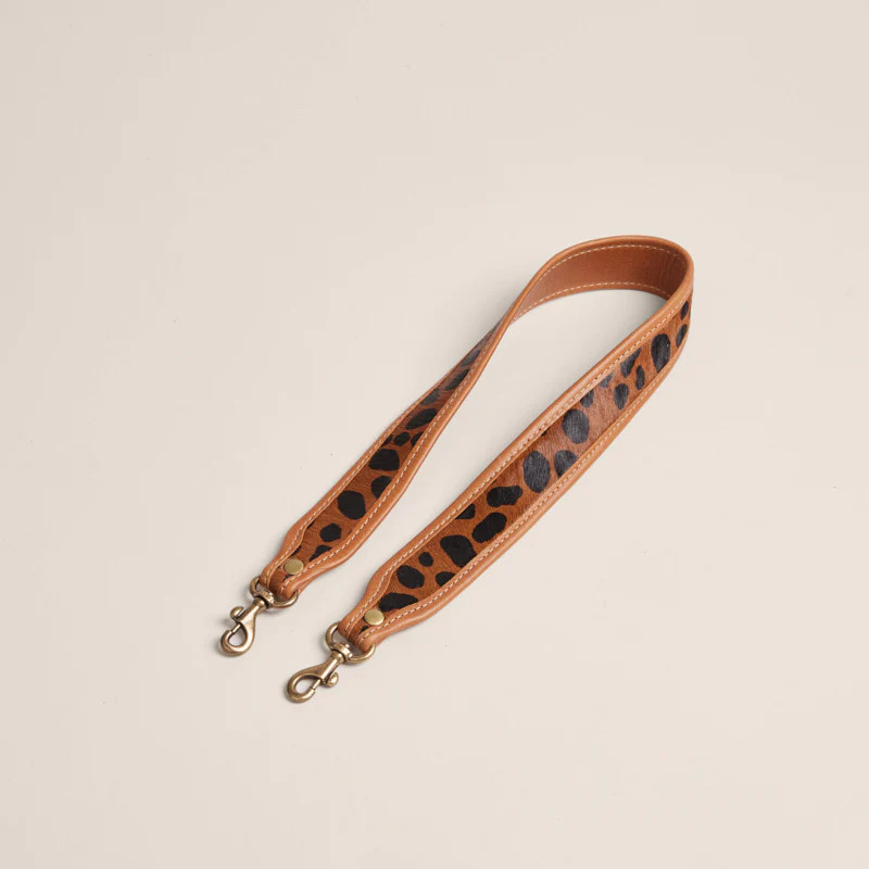 Jackie Shoulder Strap - Leopard | Parker Thatch