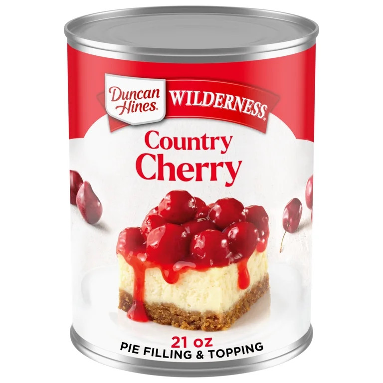 Duncan Hines Wilderness, Country Cherry Pie Filling and Topping, Ready to Use, 21 oz. | Walmart (US)