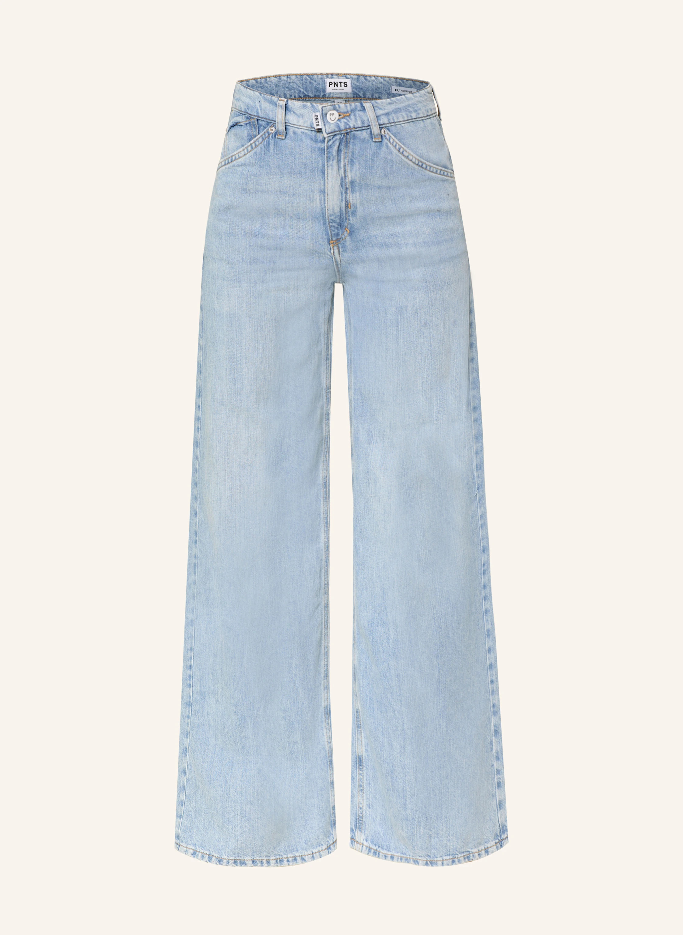 PNTS Wide Leg Jeans 16_THE RAVER in 29 bleached indigo | Breuninger (DACH)
