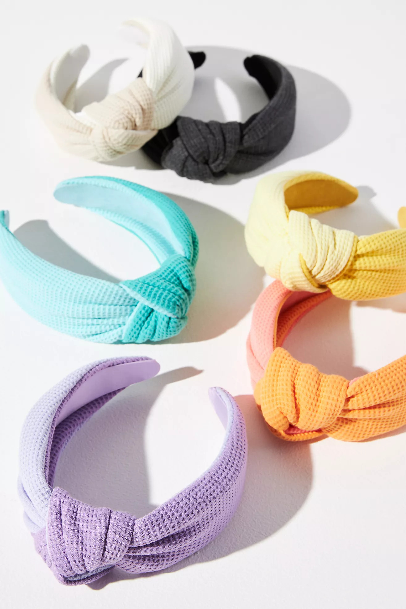 Waffle Two-Tone Knot Headband | Anthropologie (US)